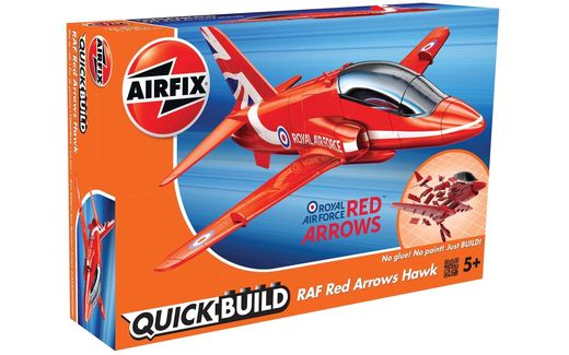 Quick Build - Maquette avion militaire : Red Arrows Hawk - Airfix J6018