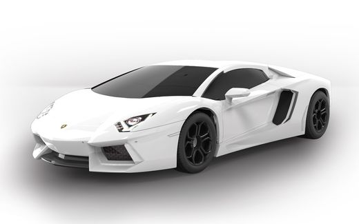 Quick Build - Maquette voiture de sport : Lamborghini Aventador White - Airfix J6019