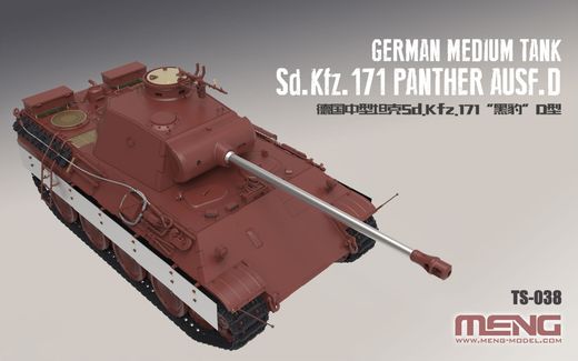 Maquette Sd.Kfz.171 "PANTHER" Ausf. D - 1944 - MENG TS038