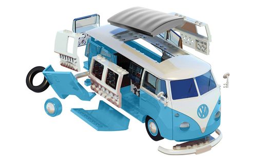 Maquette van Volkswagen Camper - Airfix J6024