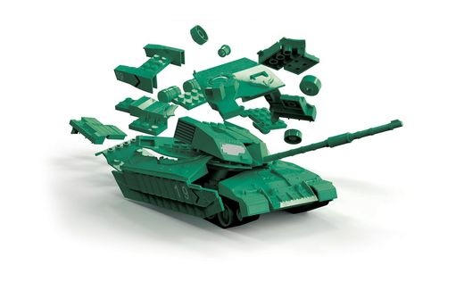 Quick Build - Maquette de tank : Challenger Tank - Airfix J6022