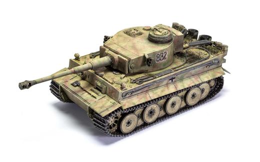 Maquette de véhicule militaire : Tiger I - 1:35 - Airfix 01363 1363