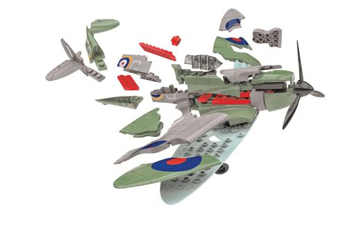 Quick Build - Maquette avion militaire : D-Day Spitfire - Airfix J6045