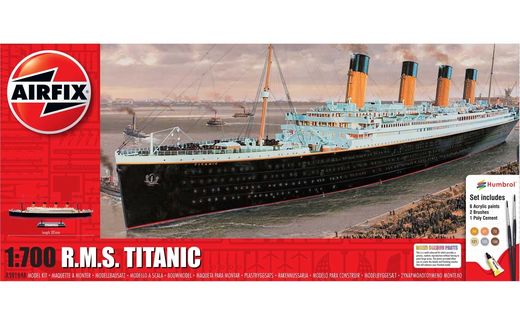 Maquette R.M.S. Titanic 1:700 - Coffret cadeau anniversaire - Airfix 50164A