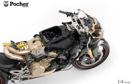 Maquette kit moto 1:4 de Pocher - la Ducati Superbike 1299 Panigale S