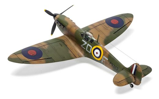 Maquette avion : Supermarine Spitfire Mk 1.a - 1:48 - Airfix 05126A 5126A - france-maquette.fr