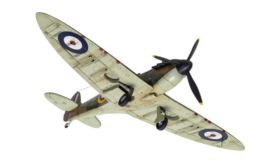 Maquette avion : Supermarine Spitfire Mk 1.a - 1:48 - Airfix 05126A 5126A - france-maquette.fr