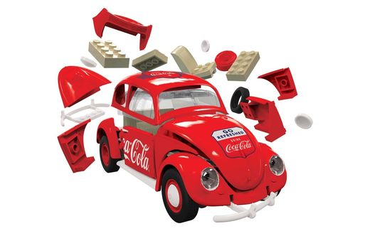 Maquette voiture : QUICKBUILD Coca Cola VW Beetle - Airfix J6048 - france-maquette.fr