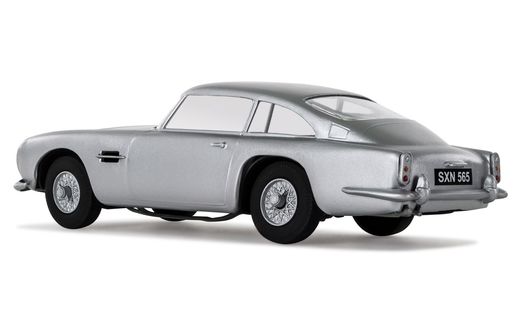 Maquette voiture : Medium Starter Set - Aston Martin DB5 Silver - 1:32 - Airfix 50089B 50089 - france-maquette.fr