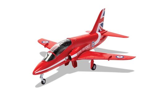 Maquette avion militaire : Small Beginners Set Red Arrows Hawk - 1:72 - Airfix 55002