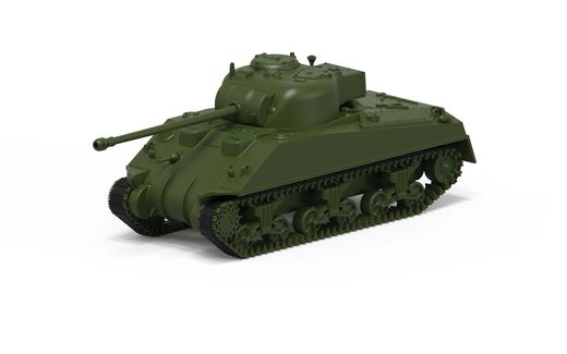 Maquette tank : Small Beginners Set Sherman Firefly - 1:72 - Airfix 055003 55003 - france-maquette.fr