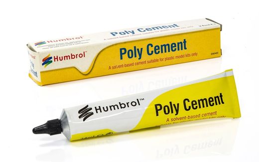 Outil de modélisme : Tube Poly Cement 24 ml - Humbrol AE4422 - france-maquette.fr