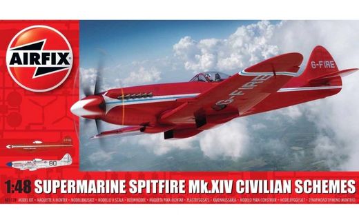 Maquette Supermarine Spitfire MkXIV Race Schemes - 1:48 - Airfix 05139 5139