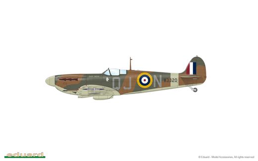 Maquette d'avion militaire : Spitfire Story The Sweeps Dual Combo - 1:48 - Eduard 11153