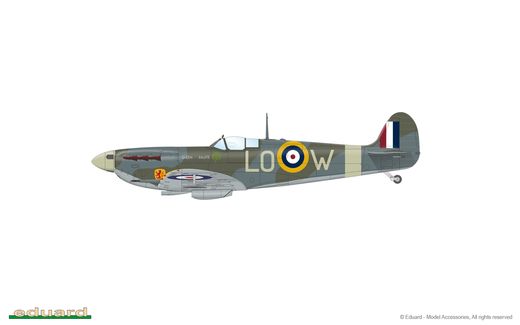 Maquette d'avion militaire : Spitfire Story The Sweeps Dual Combo - 1:48 - Eduard 11153