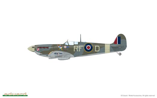 Maquette d'avion militaire : Spitfire Story The Sweeps Dual Combo - 1:48 - Eduard 11153