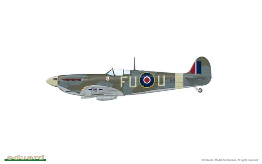 Maquette d'avion militaire : Spitfire Story The Sweeps Dual Combo - 1:48 - Eduard 11153