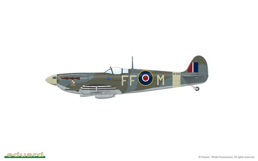 Maquette d'avion militaire : Spitfire Story The Sweeps Dual Combo - 1:48 - Eduard 11153