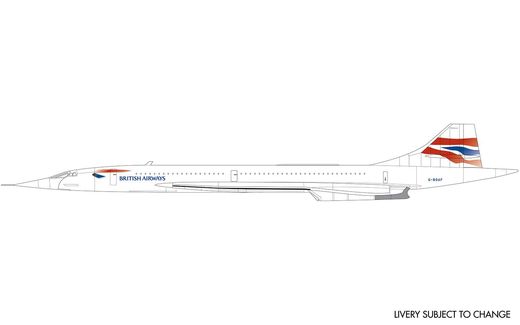 Maquette avions : Coffret cadeau Concorde 1/144 - Airfix 50189