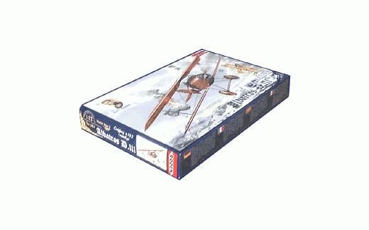 Maquette avion militaire : Albatros D.III Oeffag s.153 (early) 1/72 - Roden 024