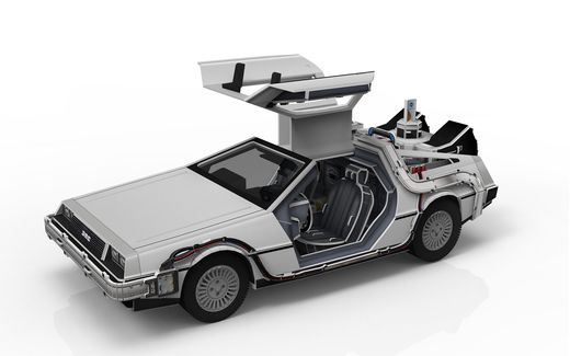Voiture en Puzzle 3D : DeLorean "Retour vers le futur" - Revell 00221
