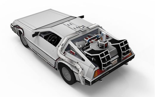 Voiture en Puzzle 3D : DeLorean "Retour vers le futur" - Revell 00221