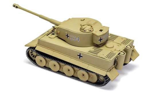 Maquette tank : Small Beginners Set Tiger 1 - 1/72 - Airfix 55004