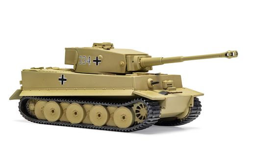 Maquette tank : Small Beginners Set Tiger 1 - 1/72 - Airfix 55004