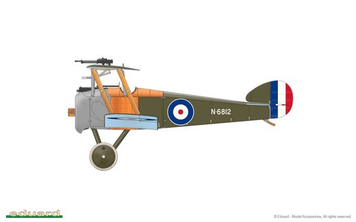 Maquette d'avion militaire : Sopwith 2F.1 Camel 1/48 - Eduard 82173