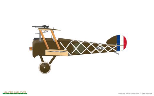 Maquette d'avion militaire : Sopwith 2F.1 Camel 1/48 - Eduard 82173