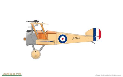 Maquette d'avion militaire : Sopwith 2F.1 Camel 1/48 - Eduard 82173