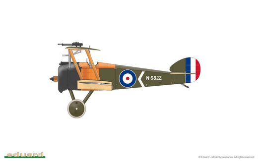 Maquette d'avion militaire : Sopwith 2F.1 Camel 1/48 - Eduard 82173