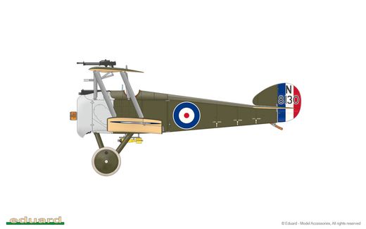 Maquette d'avion militaire : Sopwith 2F.1 Camel 1/48 - Eduard 82173