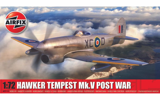 Maquette d'avion militaire : Hawker Tempest Mk.V 1/72 - Airfix A02110