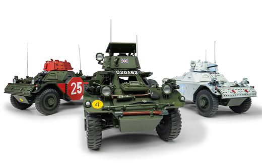 Maquette de véhicule militaire : Ferret Scout Car Mk 2 1/35 - Airfix 01379