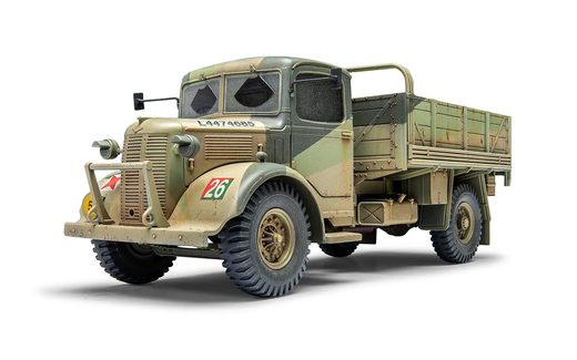 Maquette de véhicule militaire : WWII British Army 30-cwt 4x2 1/35 - Airfix 01380