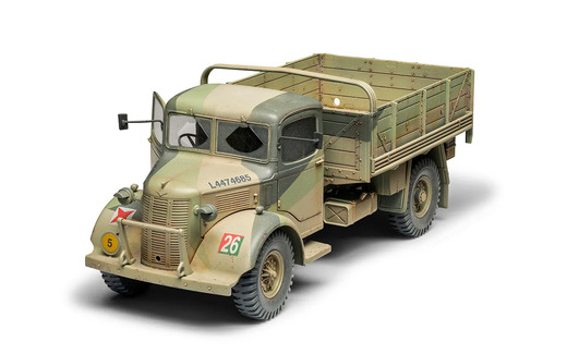 Maquette de véhicule militaire : WWII British Army 30-cwt 4x2 1/35 - Airfix 01380