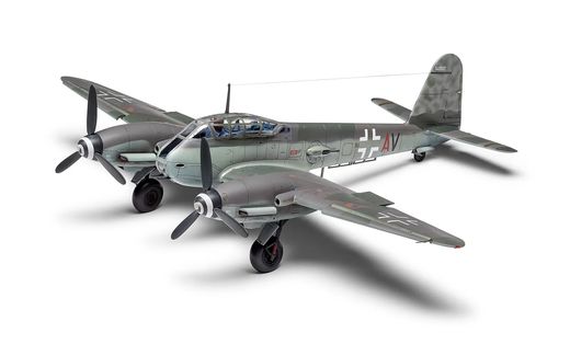 Maquette d'avion militaire : Messerschmitt Me410A-1/U2 & U4 1/72 - Airfix A04066