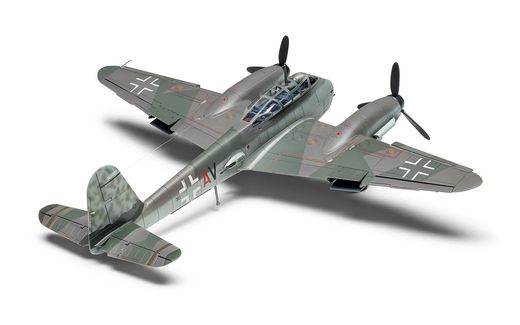 Maquette d'avion militaire : Messerschmitt Me410A-1/U2 & U4 1/72 - Airfix A04066