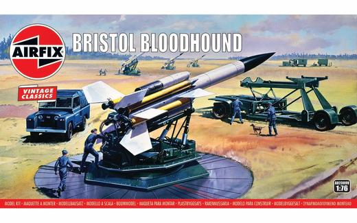 Maquette d'artillerie militaire : Bristol Bloodhound 1/76 - Airfix A02309V