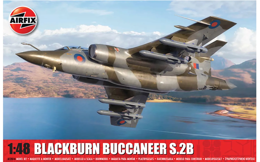 Maquette avion militaire : Blackburn Buccaneer S.2 RAF 1/48 - Airfix A12014