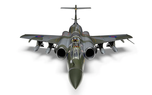 Maquette avion militaire : Blackburn Buccaneer S.2 RAF 1/48 - Airfix A12014