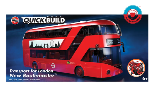 Maquette voiture de collection : QuickBuild Nouveau Bus Routmaster - Airfix J6050