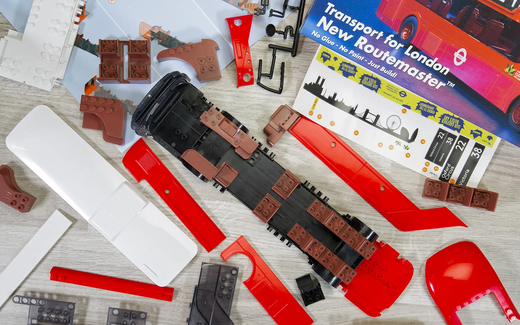 Maquette voiture de collection : QuickBuild Nouveau Bus Routmaster - Airfix J6050