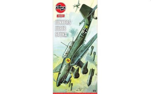 Maquette d'artillerie militaire : Junkers Ju87B Stuka 1/24 - Airfix A18002V