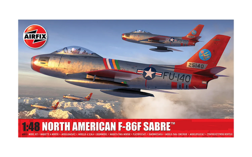 Maquette d'avion militaire : North American F-86F Sabre 1/48 - Airfix A08111