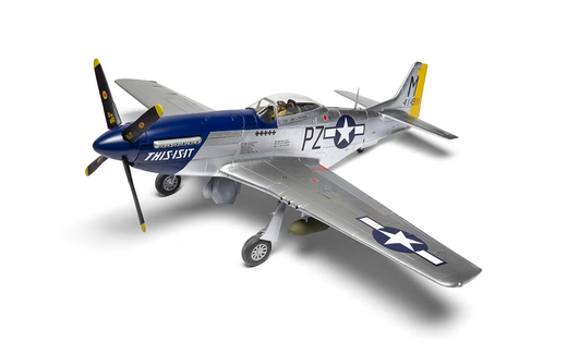 Maquette d'avion militaire : North American P-51D Mustang - 1/24 - Airfix 14001V