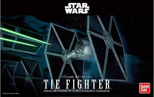 Maquette Star Wars : Tie Fighter - 1/72 - Revell 120& 01201