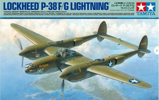 Tamiya 61120 - Lockheed P-38 F/G