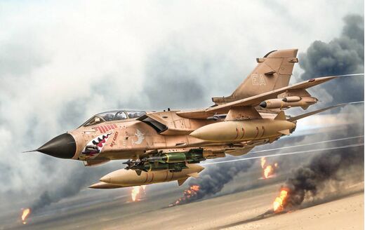 Maquette chasseur militaire : Tornado GR.1 Desert Storm 1/32 - Italeri 2521